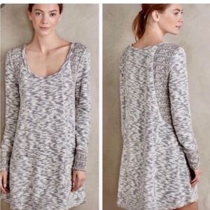Anthropologie Mercer knit dress with front pockets. Size medium. Like new.